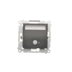 LED osvětlení (přístroj) s pohybovým senzorem 230V,3100 K, černá matná