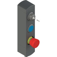 Ovládací jednotka BN 3 prvky (konfigurace A43) 1NO, Konektor M12,12 pólů, IP65