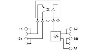 Elektronický reléový modul PLC-OPT-24DC/V8C/SEN PHOENIX CONTACT 2908172