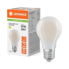 LEDCLA60GLOWDIM5.9W930 FILFR E27 P LEDV