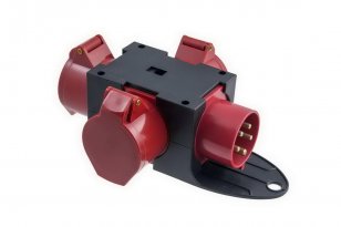 Zásuvková skříň R-BOX MINI 1x16A5p/3x16A