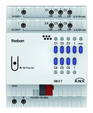 Topný aktor HM 6 T KNX 6násobný, FIX1-mo