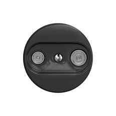 Účastnická zásuvka GREENLUX KLIKLAP A/TV/K Anthracite, TV+R (koncová)