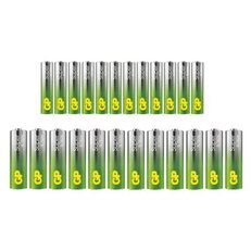 GP alkalická baterie SUPER AA 12 + AAA 12 + svítilna BL, GP BATTERIES B0164MF