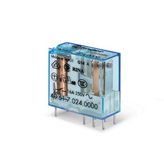 Relé, DIN/PS, 1P/16A,  5V DC, AgSnO2
