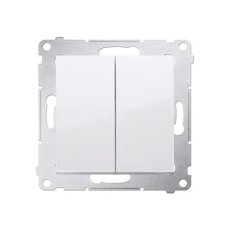 Spínač sériový IP44, 5, 10AX, 250V, bílá KONTAKT SIMON DW5B.01/11