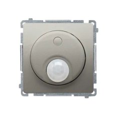 Spínač se senzorem pohybu 20-500W, Satén KONTAKT SIMON BMCR10T.01/29