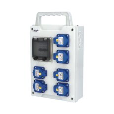 Zásuvková skříň EB 600000.0 /4M  EasyBOX IP44 jištěná bez chrániče, přenosná