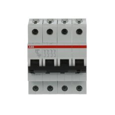 S204-C2 4 fázový jistič 2 A char. C 6kA ABB 2CDS254001R0024