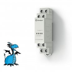 Přivolávací relé, 1P+1Z/8A, 24V AC/DC FINDER 13.12.0.024.0000