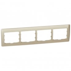 GALEA RÁMEČEK 4-NÁSOBNÝ HORIZONTÁLNÍ TITAN LEGRAND 771404