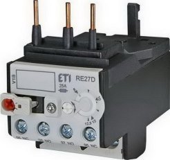 Nadproudové relé RE27D-12,5 1xNO+1xNC 8-12,5A pro CEM9-CEM25 ETI 004642410