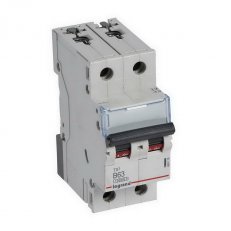 TX3 JISTIČ, 2 PÓLOVÝ, CHAR. B, 63A 10000A LEGRAND 404118