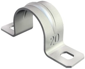 OBO 605 7 G Upevňovací příchytka oboustranná 7mm Ocel galv. zinek