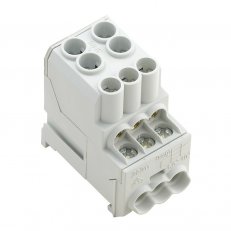 Svorka k rozvádění napájení WPD 100 2X25/6X10 GY WEIDMÜLLER 1561910000