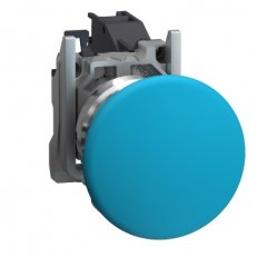 Ovládač s hřibovým knoflíkem do prostředí výbuchu Modrá SCHNEIDER XB4BC61GEX