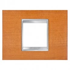 LUX Rámeček 2násobný, třešňová GEWISS GW16202LC