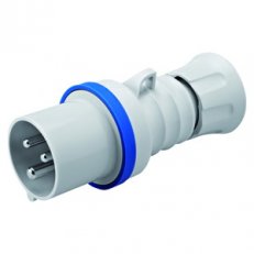 Gewiss GW60004H  Vidlice mobilní přímá, 2pól.+E 16A 230V 6H IP44