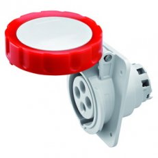 Zásuvka zapuštěná, 10° 3pól.+E 16A 400V 6H IP67 GEWISS GW62231H