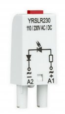 Modul LED červená, 110-230VAC, S-relé SCHRACK YRSLR230--