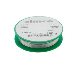 Letovací bezolovnatý drát d1 mm (100 g) CIMCO 150152