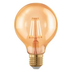 Světelný zdroj E27-LED G80 4W jantar 1700K EGLO 110063