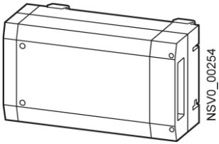BD01-AK2X/F Odbočná skříň pro zabudování SIEMENS BVP:034283