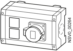 BD01-GK2X/2SD163CEE165 Přístrojová skříň SIEMENS BVP:034291