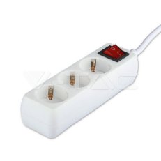 3 Ways Socket With Switch (3G 1.5MM2 X 1