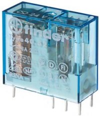 Relé, DIN/PS, 2P/8A, 24V DC, citl., AgCdO FINDER 40.52.7.024.2000
