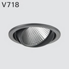 Vestavné svítidlo DEOS LED COB 4000K, reflektor SP/MD/FL/WF S3