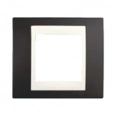 Unica Plus Krycí rámeček jednonásobný, Slate/Polar SCHNEIDER MGU6.002.877