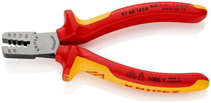 Lisovací kleště na koncové dutinky 145 mm KNIPEX 97 68 145 A