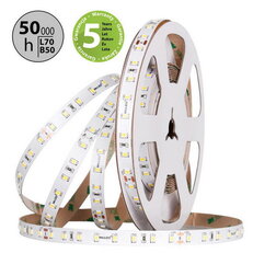 LED pásek SMD2835 NW, 80LED/m, 7,2W/m, DC 24V, 1350lm/m, CRI90, IP20, 10mm, 50m