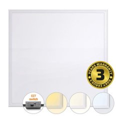 LED světelný panel Backlit CCT 36W 3960lm 3000/4000/5000K Lifud 60x60cm bílá