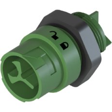 vidlice vestavná RST16I3/2S S1 M02 GN, 2-pólová, zelená WIELAND 46.032.5056.7