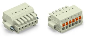 Pružinová svorka Push-in CAGE CLAMP sv.šedá 1,5mm2 20pól. WAGO 2734-120/107-000