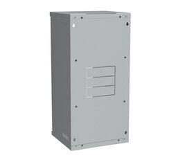 Nástěnný rozvaděč 10" 12U RAL 7035 skleněné dveře SOLARIX 86110401