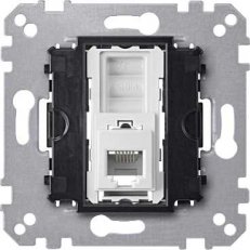 Merten Mechanismus zásuvka telefonní RJ12, 6 pólová SCHNEIDER MTN463500