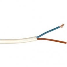 Silový kabel H03VV-F 2X0,5 B