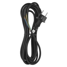 Flexo šňůra guma/neopren 3× 1mm2, 5m, černá EMOS S03150N