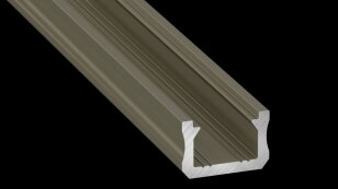 Hliníkový profil AL-PROFIL X INOX 1M (10-0083-10) GREENLUX GXLP1054