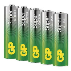 Alkalická baterie GP Super AA (LR6) B01215