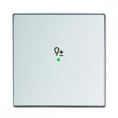ABB Future linear Kryt 1násobný symbol stmívání hliníková stříbrná SRD-1-83