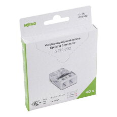Instalační svorka PUSH WIRE, Pro plné vodiče, Max. 2,5 mm2, Transparentní