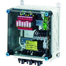 Připojovací skříň FV 4x string, 2x vstup střídače HENSEL MI PV 1242