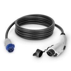Nabíjecí kabel SCAME 201.CSA111-5 IP44 20A vidlice 3A 16A 1P konektor T1 20A 1P