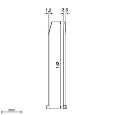 22 Cable tie HD black 3,6x142 U71X