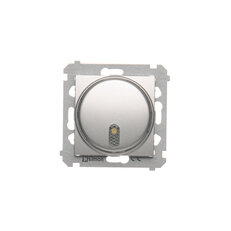 Elektronický zvonek, 8-12V, stříbrná matná metalizované DDT1.01/43