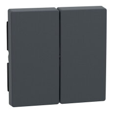 433514 Dvojitá klapka antracit